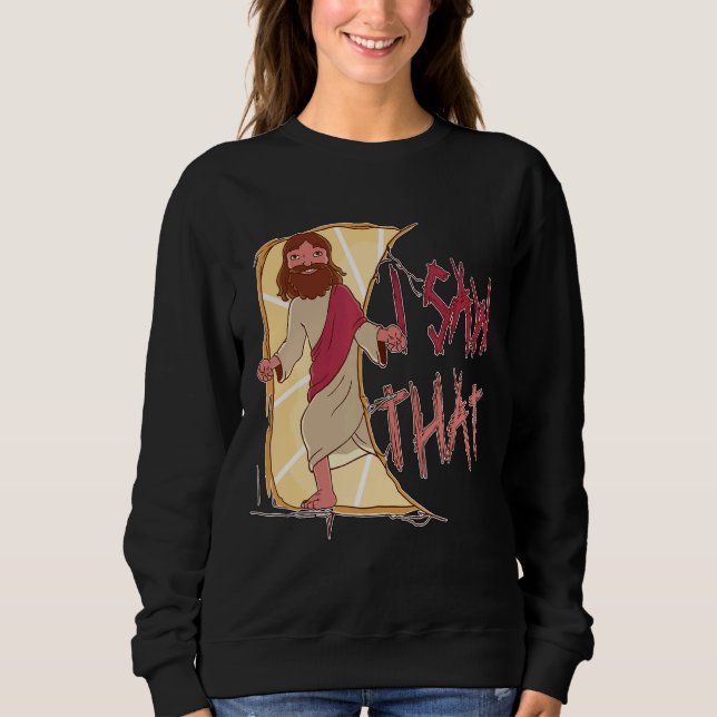 Jag såg att Meman Jesus Christian T Shirt (Framsida)