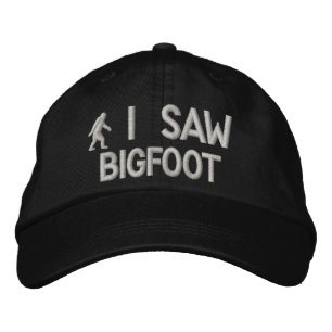 Jag såg Bigfoot Deluxe-versionen Broderad Keps