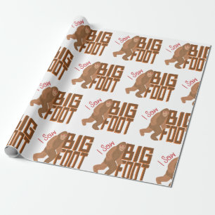 Jag såg Bigfoot! Presentpapper