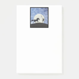 "Jag såg dem en natt!" Post-it Block