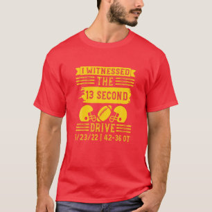 Jag såg den 13:a, roliga fotbollen Qu T Shirt