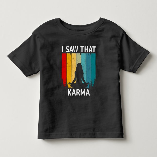 Jag Såg Den Karmas T Shirt (Framsida)
