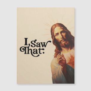 Jag Såg Det, Jesus Konst, Jag Såg Det Jesus
