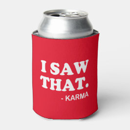 Jag såg det - Karma sa att ölsoda kan