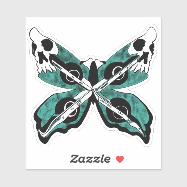 Jag såg dig ändra märke klistermärken (Ark)