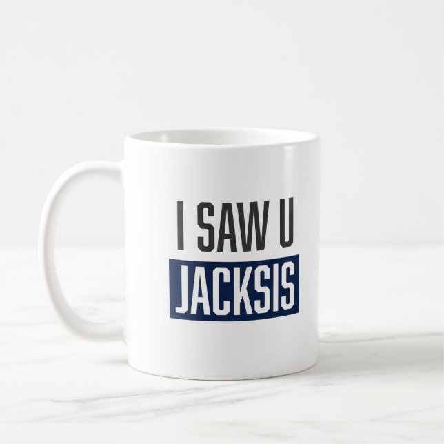 Jag såg dig Jacksis Lera A libanesiska säga Kaffemugg (Vänster)