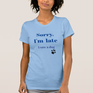 Jag såg en hund t shirt