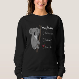 Jag såg en koala Animal Australia Bear Animal Lov T Shirt