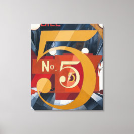 Jag såg Figur 5 i Guld | Charles Demuth | Canvastryck