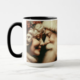 Jag såg Mamma Kiss jultomte Mugg Kopp