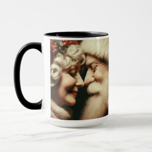 Jag såg Mamma Kiss jultomte Mugg Kopp