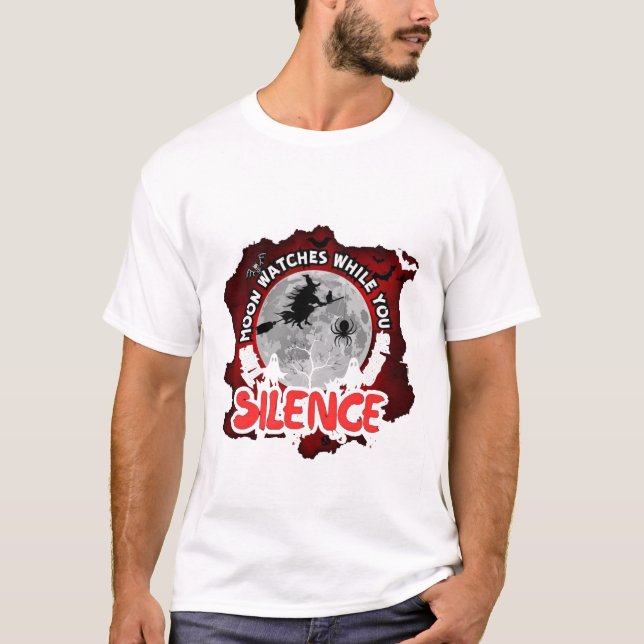 Jag såg månen medan du sov t shirt (Framsida)