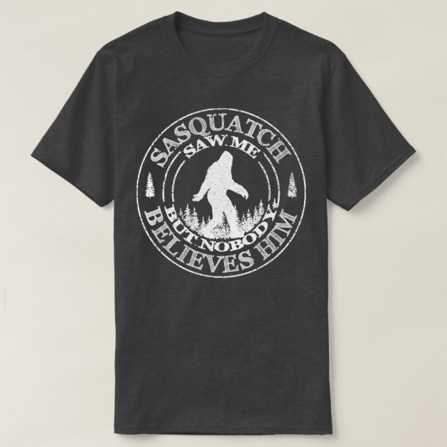 Jag såg mig men ingen Tro HIm T Shirt (Design framsida)