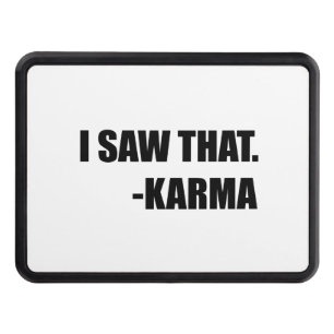 Jag sågar den Karma Dragkroksskydd