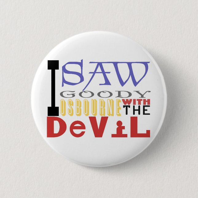 Jag sågar godbiten Osbourne med djävulen Knapp (Framsida)