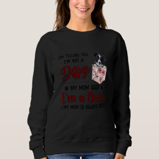 Jag säger att jag inte är en Hund som min Mamma sa T Shirt