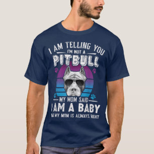 Jag säger att jag inte är Pitbull Hundägare T Shirt