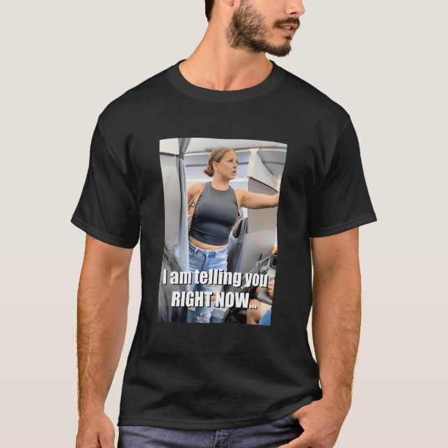Jag säger Höger nu T Shirt (Framsida)