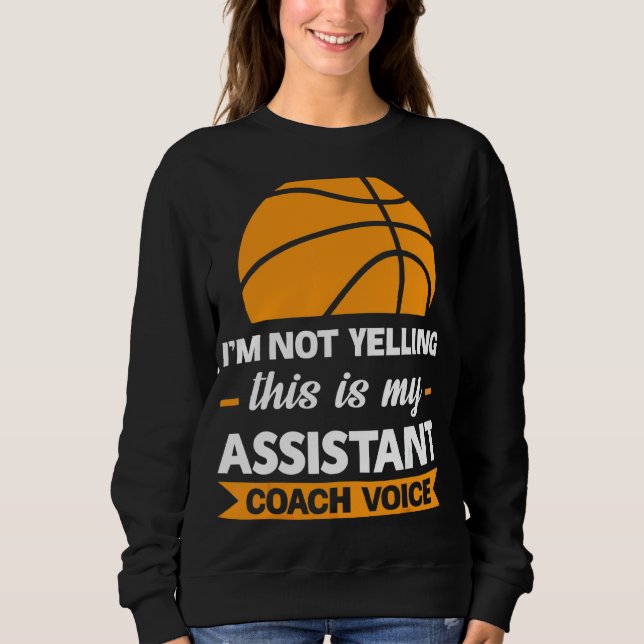 Jag säger inte att det här är assistant träningssp t shirt (Framsida)