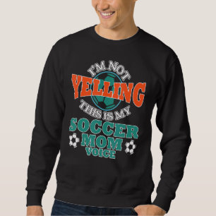 Jag säger inte att det här är min fotbollsspelare lång ärmad tröja