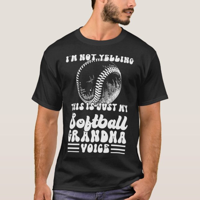 Jag säger inte att det här är min mjukvarummorma. t shirt (Framsida)