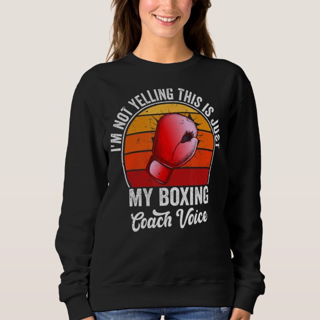 Jag säger inte att det här bara är min boxningsrös t shirt (Framsida)