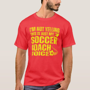 Jag säger inte att det här bara är min fotbollsträ t shirt