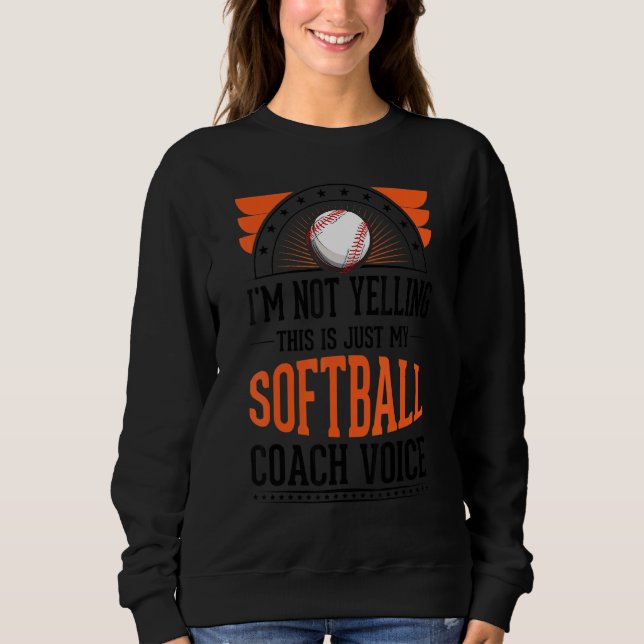 Jag säger inte att det här bara är röntgensoftball t shirt (Framsida)