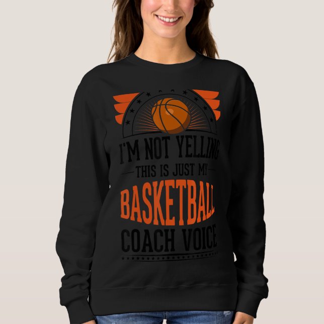 Jag säger inte att det här bara är röstbasketboll. t shirt (Framsida)
