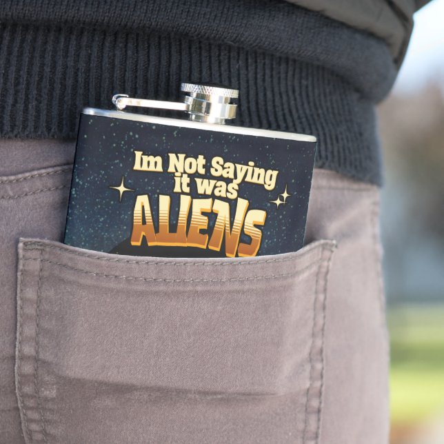 Jag säger inte att det var Utomjordingar, men det  Fickplunta (In Situ)