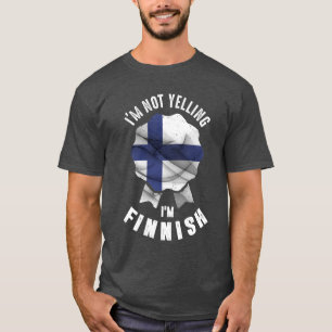 Jag säger inte att jag är finsk t shirt