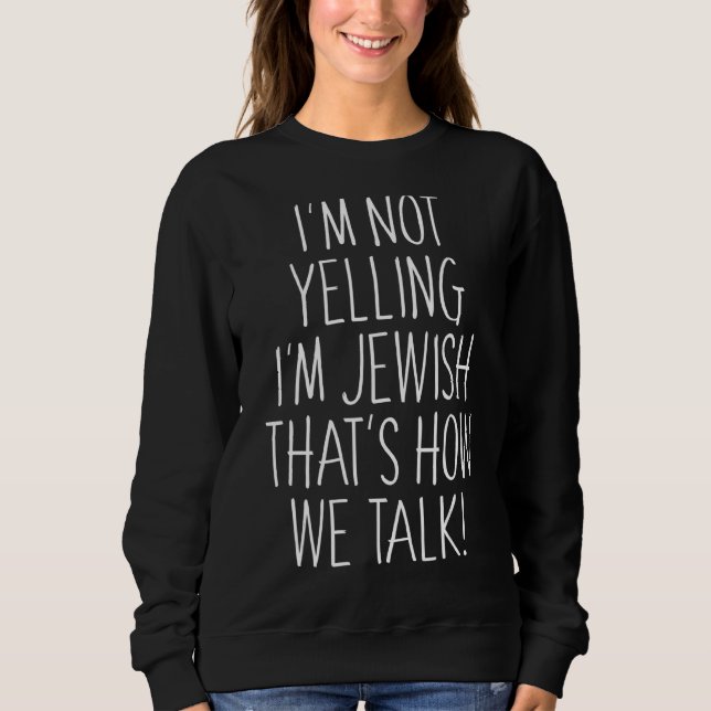 Jag säger inte att jag är judisk... t shirt (Framsida)