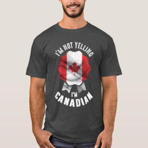 Jag säger inte att jag är kanadensare t shirt