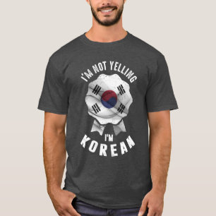 Jag säger inte att jag är koreansk t shirt