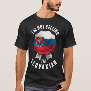 Jag säger inte att jag är slovakisk t shirt