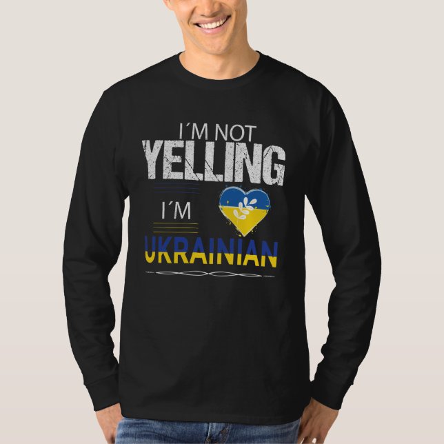  Jag säger inte att jag är ukrainsk T Shirt (Framsida)
