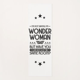 Jag säger inte att jag är WW