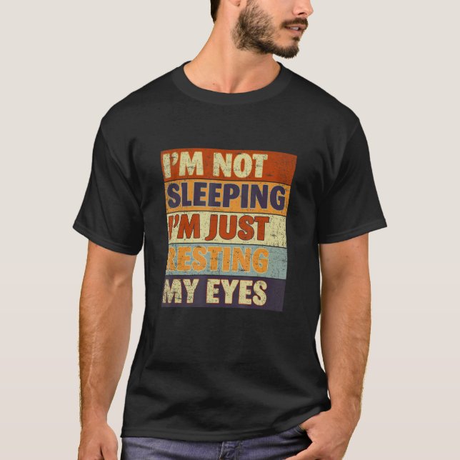 Jag säger inte att jag bara återställer min Öga Vi T Shirt (Framsida)