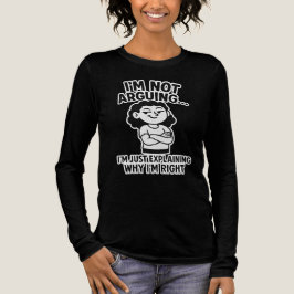 Jag säger inte att jag bara förklarar varför jag ä t shirt