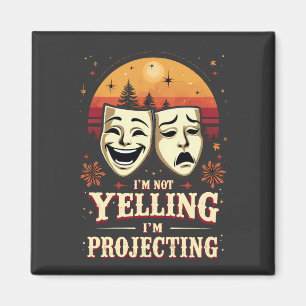 Jag säger inte att jag projicerar Retro-teater Magnet