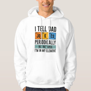 Jag säger Pappa skämt regelbundet Hoodie