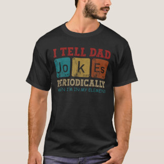 Jag säger pappa skämt regelbundet inslag vintage f t shirt