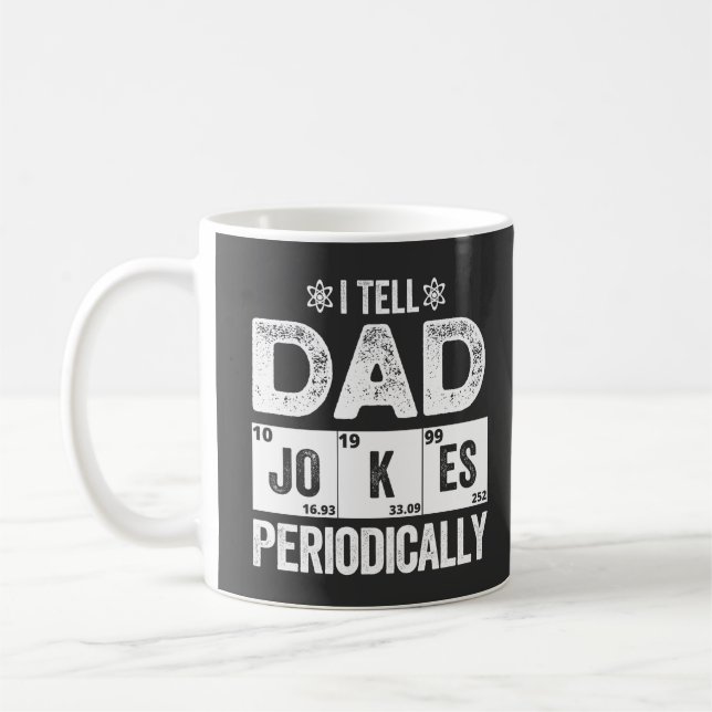 Jag säger Pappa skämt regelbundet Kaffemugg (Vänster)