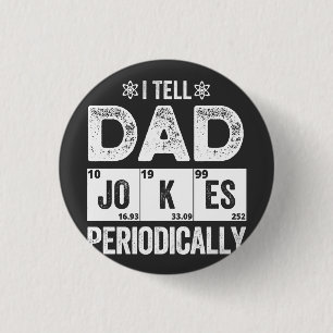 Jag säger Pappa skämt regelbundet Knapp