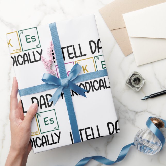 Jag säger Pappa skämt regelbundet Presentpapper (Gifting)