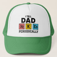 Jag säger Pappa skämtar periodiskt Truckerkeps