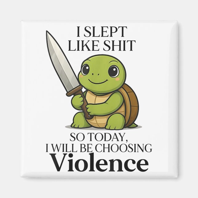 Jag säger så i dag att jag kommer att välja Violen Magnet (Framsidan)