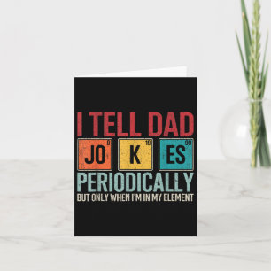 Jag säger till Pappa att skämta med Far och#. s Da Kort