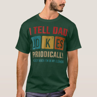 Jag säger till Pappa att skämta om Inslag Vintage T Shirt