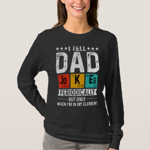 Jag säger till Pappa att skämta regelbundet bara i T Shirt